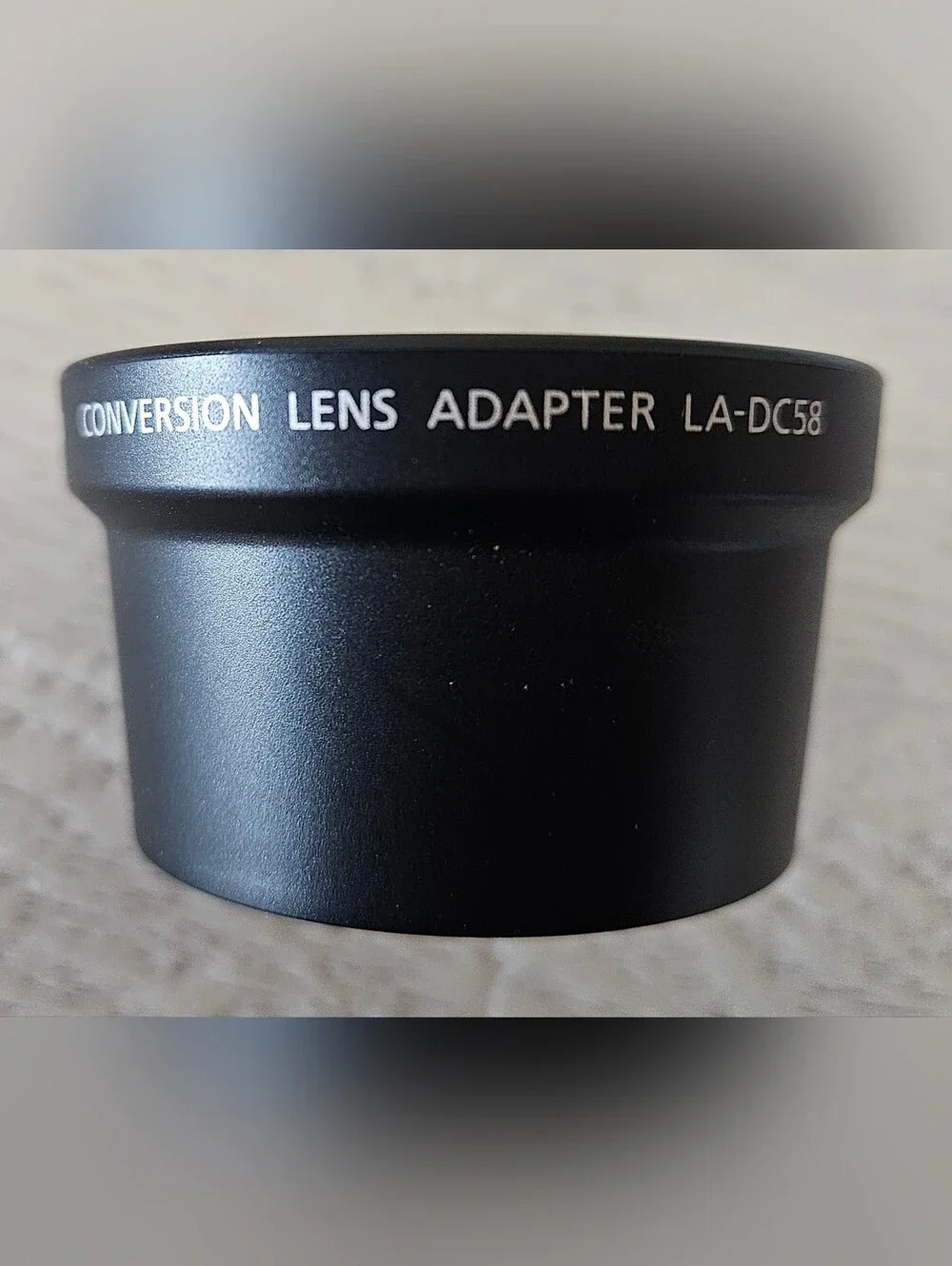 Genuine Canon Conversion Lens Adapter LA-DC58D Japan Made New Open Box